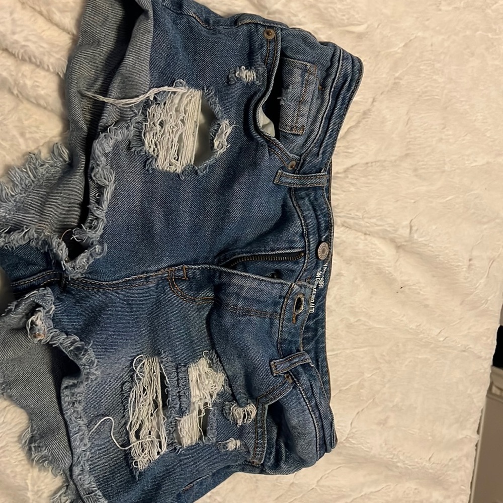 Ripped shorts